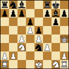 FEN: rnb2rk1/ppp2pbp/3p2p1/3Pp3/2P1P2Q/2N1nP2/PP5P/R3K1NR w KQ - 5 12